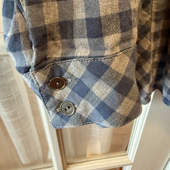 J. Jill Gingham Top with Buttons - Picture 5 of 5